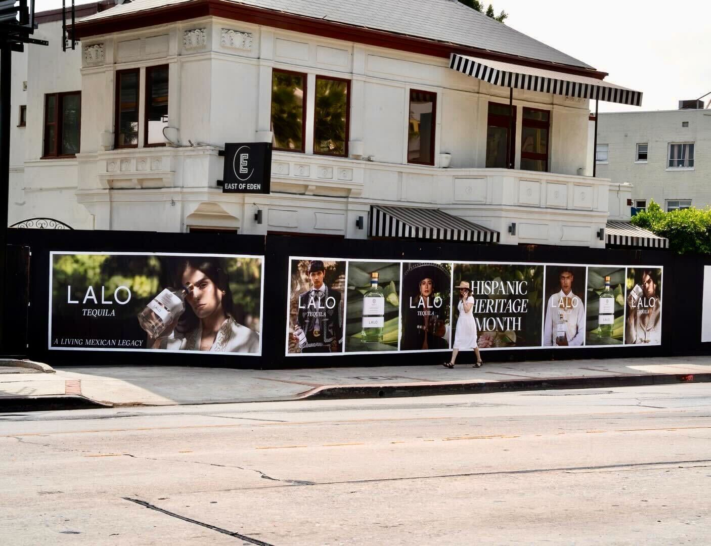 LALO Tequila wildposting campaign